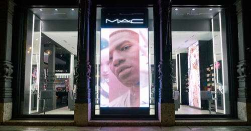 Vitrine dynamique Mac